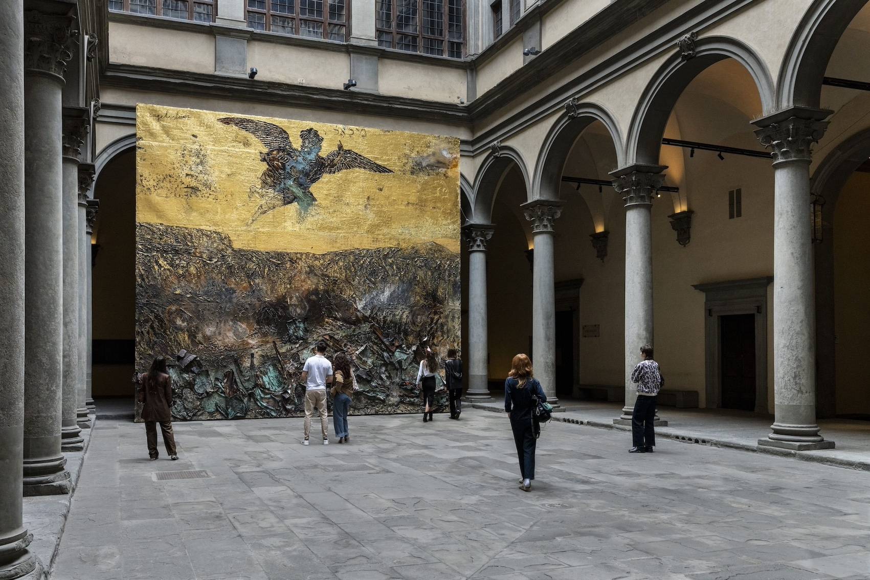 Firenze, Palazzo Strozzi: mostra «Anselm Kiefer. Angeli caduti ...