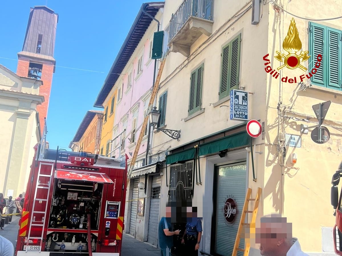 Pisa incendio 