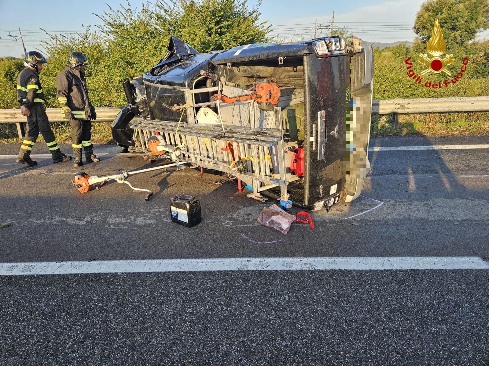 Grosseto: scontro tra furgone e pick up sull’Aurelia. Tre feriti, traffico nel caos