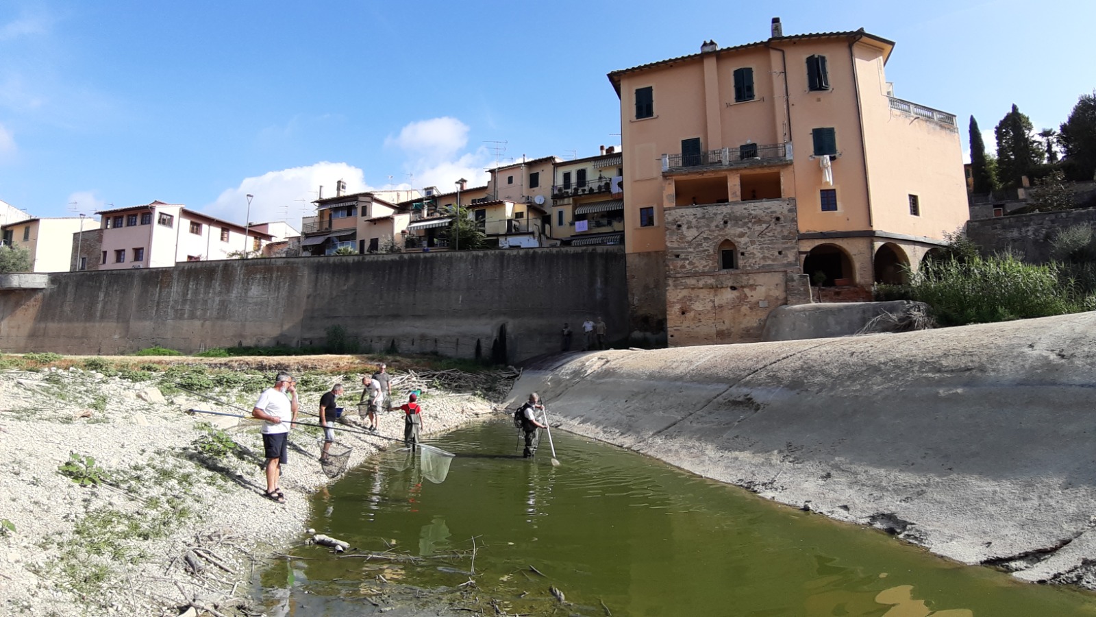 Ambiente: salvare il torrente Pesa. Vertice a Montelupo fra Autorità di bacino, Comune e Consorzio di bonifica